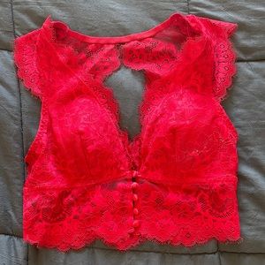Lace bra top